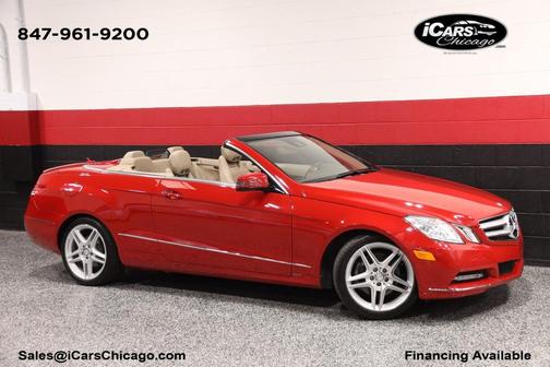 Mars Red 2013 Mercedes-Benz E-Class AMG Sport 2dr Cabriolet