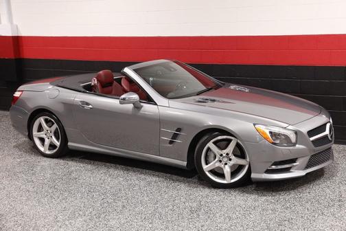 Steel Gray Metallic 2013 Mercedes-Benz SL-Class AMG Sport 2dr Roadster