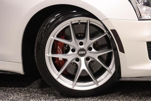 Crystal White Tricoat 2016 Cadillac ATS-V 2dr Coupe