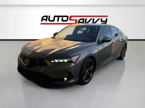 Liquid Carbon Metallic 2025 Acura Integra A-SPEC