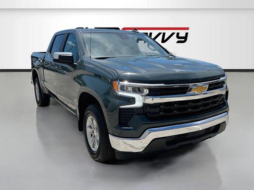 Cypress Gray 2025 Chevrolet Silverado 1500 LT