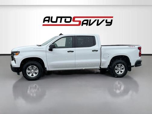 Summit White 2025 Chevrolet Silverado 1500 WT