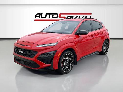Racing Red 2023 Hyundai Kona N Base