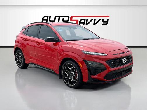 Racing Red 2023 Hyundai Kona N Base