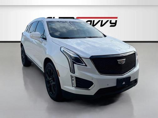 Crystal White Tricoat 2024 Cadillac XT5 Premium Luxury