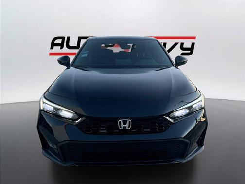 Crystal Black Pearl 2025 Honda Civic Hybrid Sport Touring