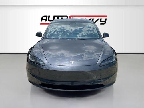 Stealth Grey 2025 Tesla Model 3 Long Range