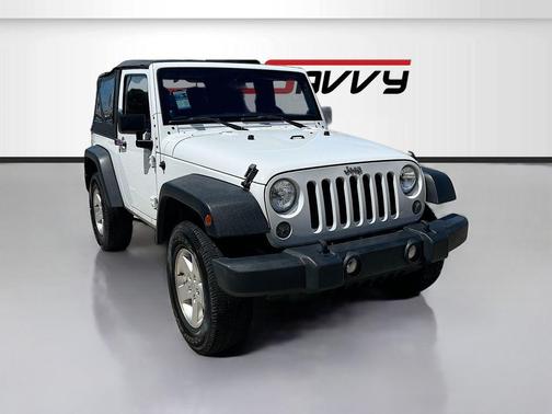 Bright White Clearcoat 2014 Jeep Wrangler Sport