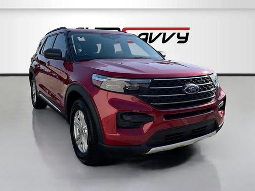 RAPID RED MET TINTED CC 2022 Ford Explorer XLT