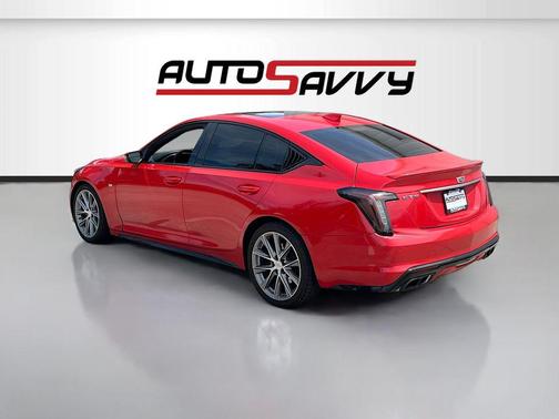 Velocity Red 2020 Cadillac CT5 Sport RWD