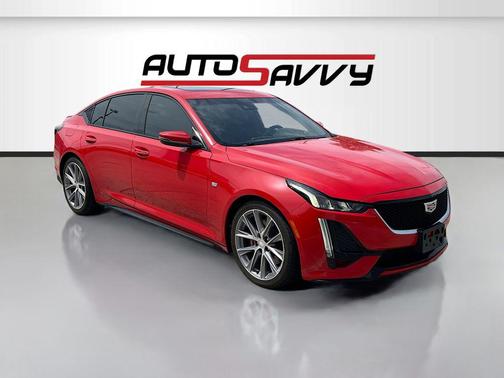 Velocity Red 2020 Cadillac CT5 Sport RWD