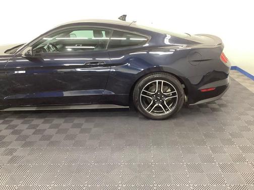 Antimatter Blue Metallic 2021 Ford Mustang EcoBoost Premium