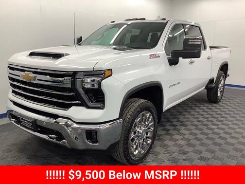 Summit White 2026 Chevrolet Silverado 2500 LTZ