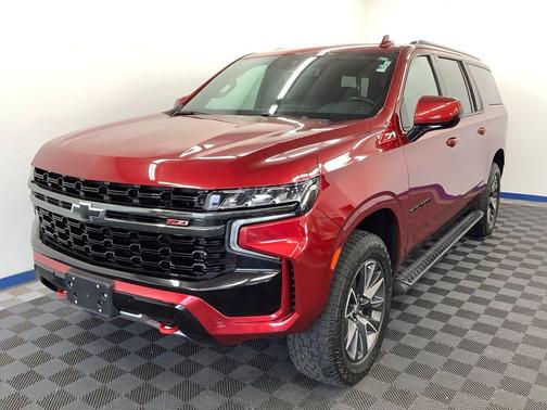 Cherry Red Tintcoat 2021 Chevrolet Suburban 4WD Z71