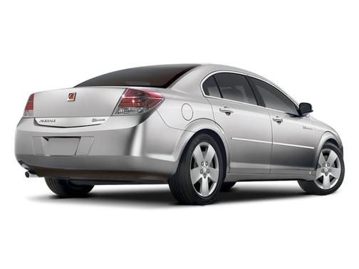 Cream White 2008 Saturn Aura XE