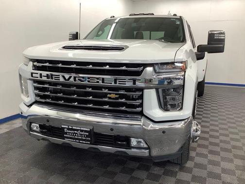 Summit White 2021 Chevrolet Silverado 3500 LTZ