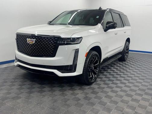 Crystal White Tricoat 2021 Cadillac Escalade Premium Luxury