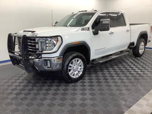 Summit White 2021 GMC Sierra 2500 SLT