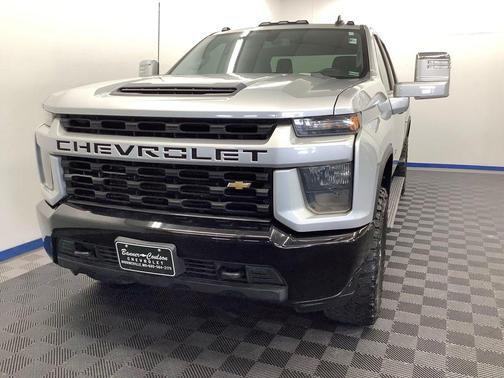 Silver Ice Metallic 2021 Chevrolet Silverado 2500 Custom