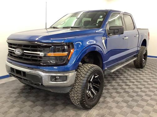 Blue 2025 Ford F-150 XLT