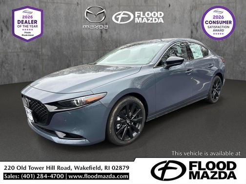 Polymetal Gray Metallic 2026 Mazda Mazda3 AWD w/Premium Package