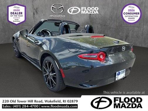 Jet Black Mica 2026 Mazda MX-5 Miata GRAND TOURING