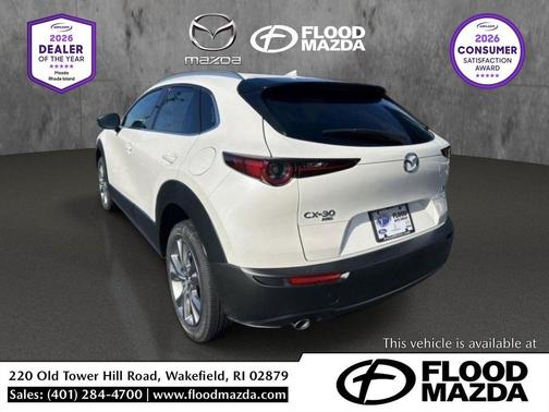 Snowflake White Pearl Mica 2025 Mazda CX-30 Premium Package