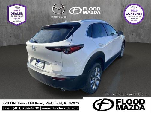 Snowflake White Pearl Mica 2025 Mazda CX-30 Premium Package