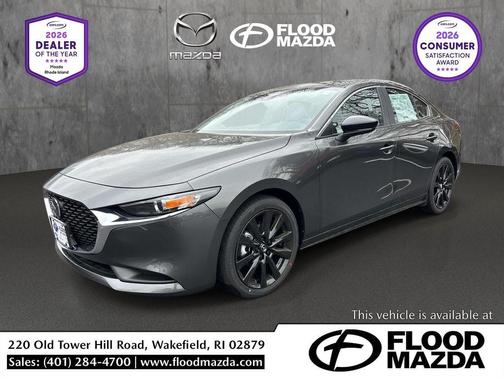 Machine Gray Metallic 2026 Mazda Mazda3 FWD w/Select Package
