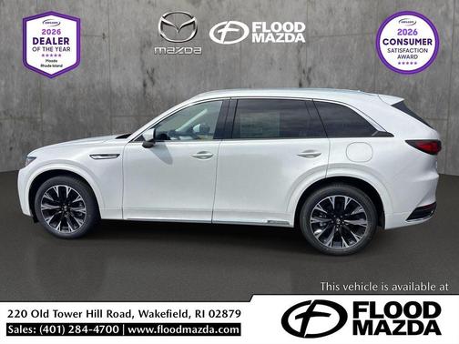 Rhodium White Premium 2026 Mazda CX-90 3.3 Turbo S Premium Plus