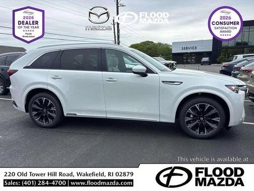 Rhodium White Premium 2026 Mazda CX-90 3.3 Turbo S Premium Plus