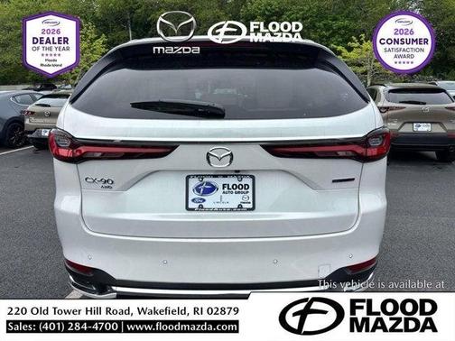 Rhodium White Premium 2026 Mazda CX-90 3.3 Turbo S Premium Plus