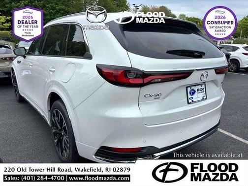 Rhodium White Premium 2026 Mazda CX-90 3.3 Turbo S Premium Plus
