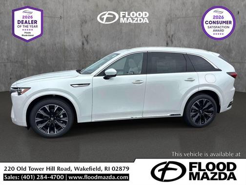 Rhodium White Premium 2026 Mazda CX-90 3.3 Turbo S Premium Plus