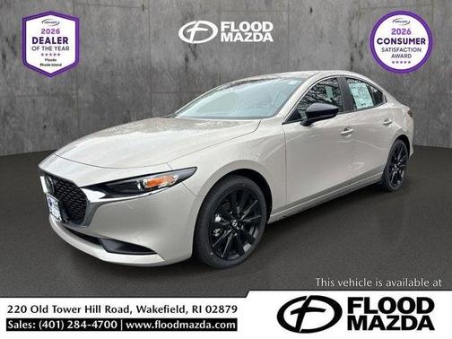Platinum Quartz Metallic 2026 Mazda Mazda3 FWD w/Select Package