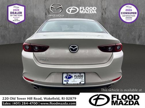 Platinum Quartz Metallic 2026 Mazda Mazda3 FWD w/Select Package