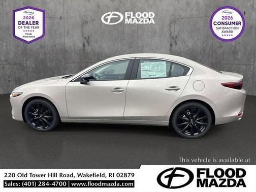 Platinum Quartz Metallic 2026 Mazda Mazda3 FWD w/Select Package
