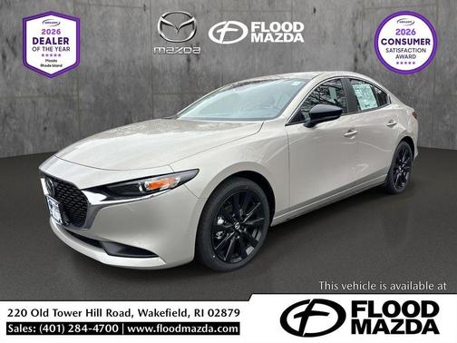 Platinum Quartz Metallic 2026 Mazda Mazda3 FWD w/Select Package