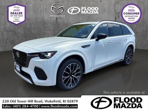 Rhodium White Premium 2026 Mazda CX-70 3.3 TURBO S PREMIUM