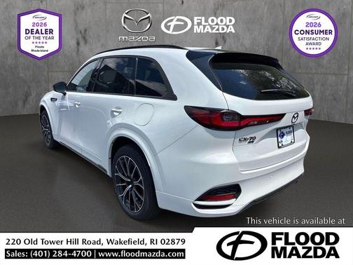 Rhodium White Premium 2026 Mazda CX-70 3.3 TURBO S PREMIUM