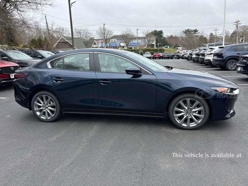 Deep Crystal Blue Mica 2026 Mazda Mazda3 FWD w/Preferred Package