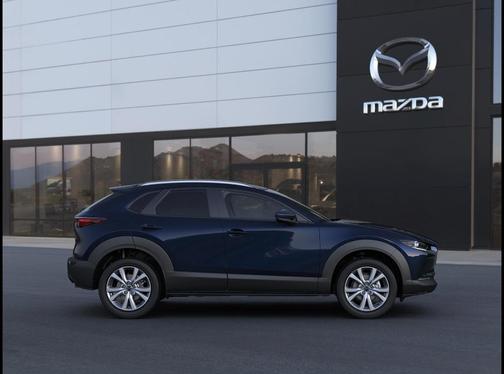 Deep Crystal Blue Mica 2026 Mazda CX-30 Premium Package