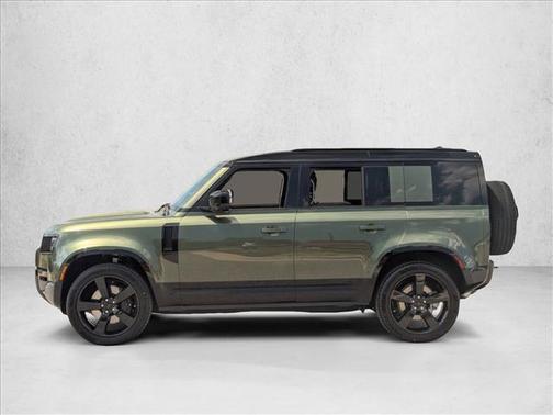 Woolstone Green Metallic 2026 Land Rover Defender P400 X-Dynamic SE