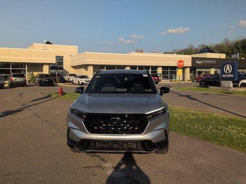 Solar Silver 2026 Honda CR-V Hybrid Sport-L AWD