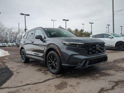 Meteorite Gray Metallic 2026 Honda CR-V Hybrid Sport-L AWD