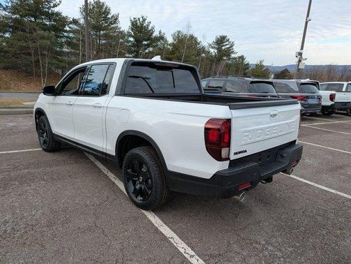 Platinum White Pearl 2026 Honda Ridgeline Black