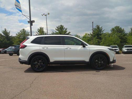 Platinum White Pearl 2026 Honda CR-V Hybrid Sport Touring AWD