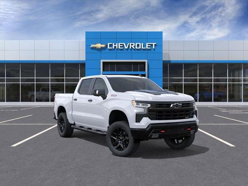 Summit White 2026 Chevrolet Silverado 1500 LT Trail Boss