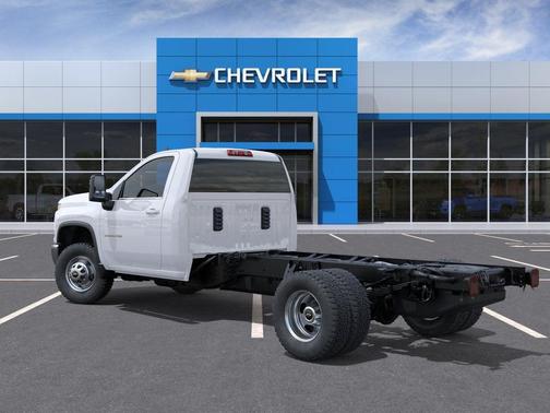 Summit White 2025 Chevrolet Silverado 3500 WT