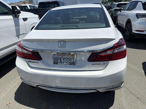 White Orchid Pearl 2016 Honda Accord Sport